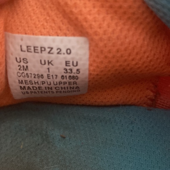 Stride Rite Leepz 2.0 girls’ running shoes in good used condition. - Picture 4 of 6